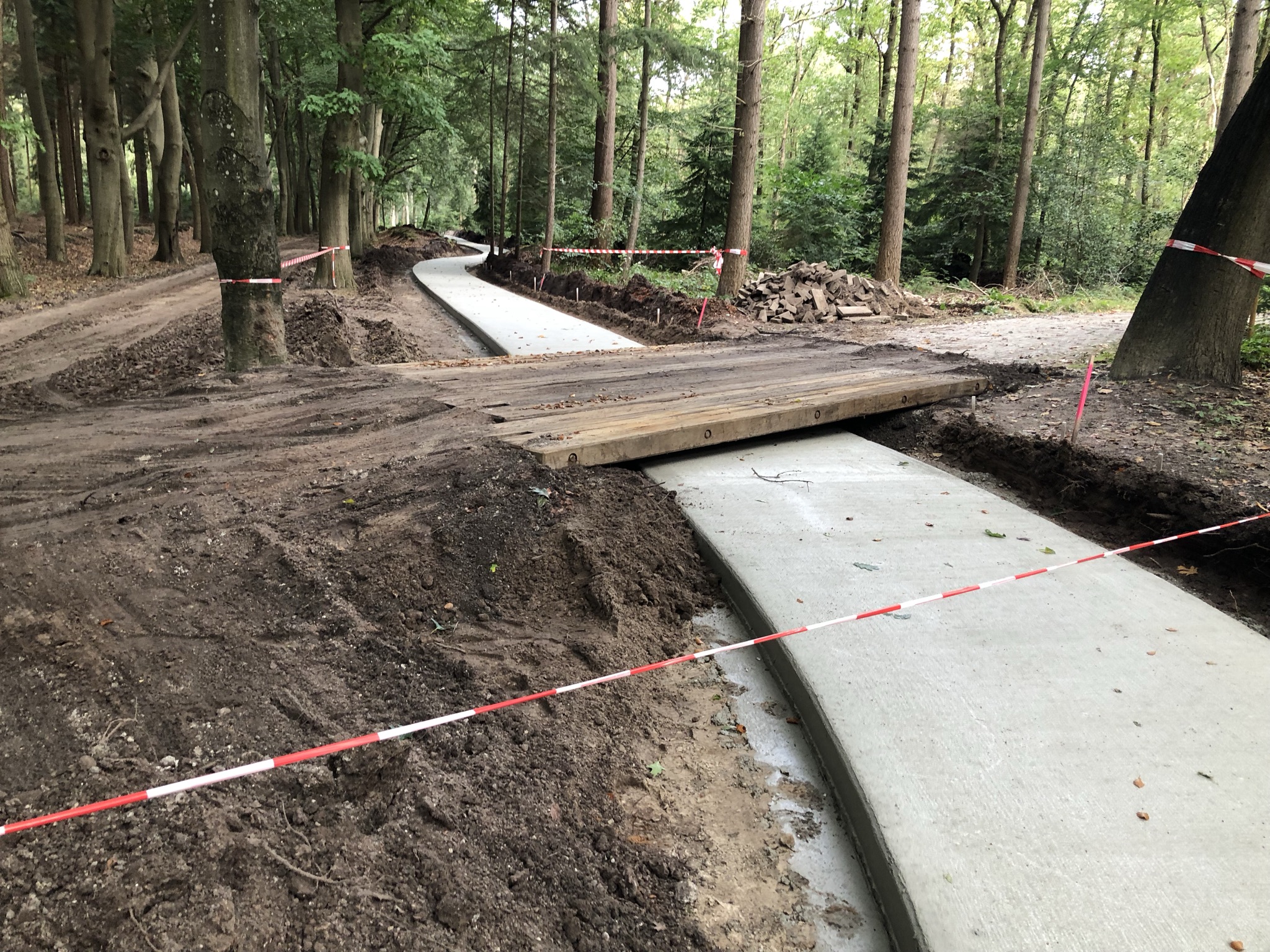 reconstructie fietspad